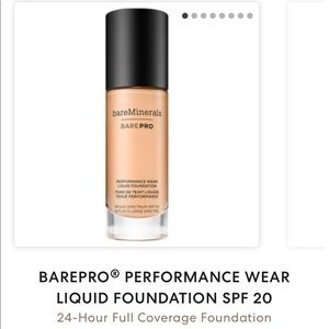 NIB - BAREPRO® PERFORMANCE WEAR LIQUID FOUNDATION